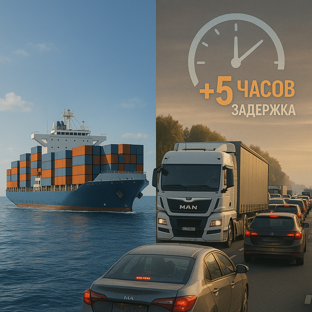 задержка в мультимодальных перевозках